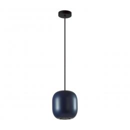 Odeon light 5060/1CA PENDANT ODL24 313 темн.синий/черныйметалл Подвес GU10 LED 4W COCOON 